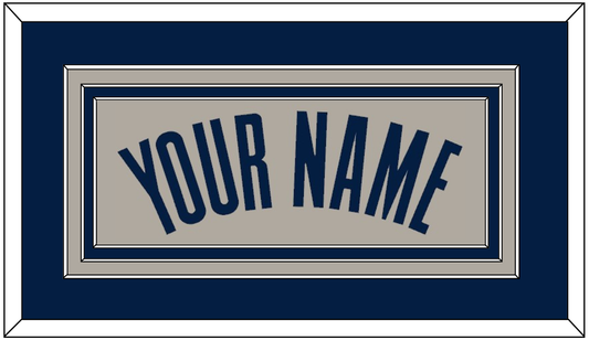 Georgetown Basketball Name - Home Gray (1994-1996) - Premier Tier 3