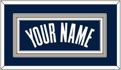 Georgetown Basketball Name - Road Blue (1994-1996) - Premier Tier 2