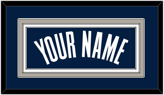 Georgetown Basketball Name - Road Blue (1994-1996) - Premier Tier 2