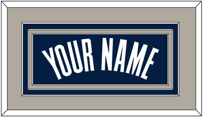Georgetown Basketball Name - Road Blue (1994-1996) - Premier Tier 3