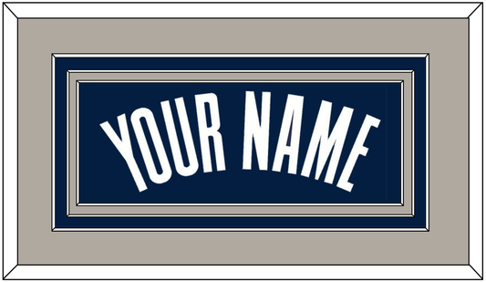 Georgetown Basketball Name - Road Blue (1994-1996) - Premier Tier 3