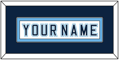 Maine Hockey Nameplate - Home White - Essential Tier 3