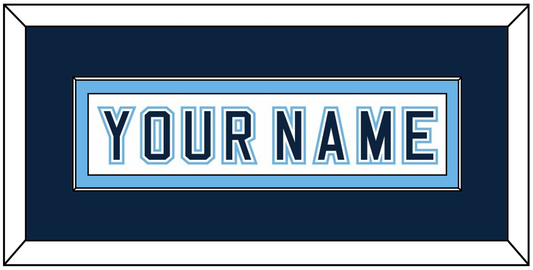 Maine Hockey Nameplate - Home White - Essential Tier 3