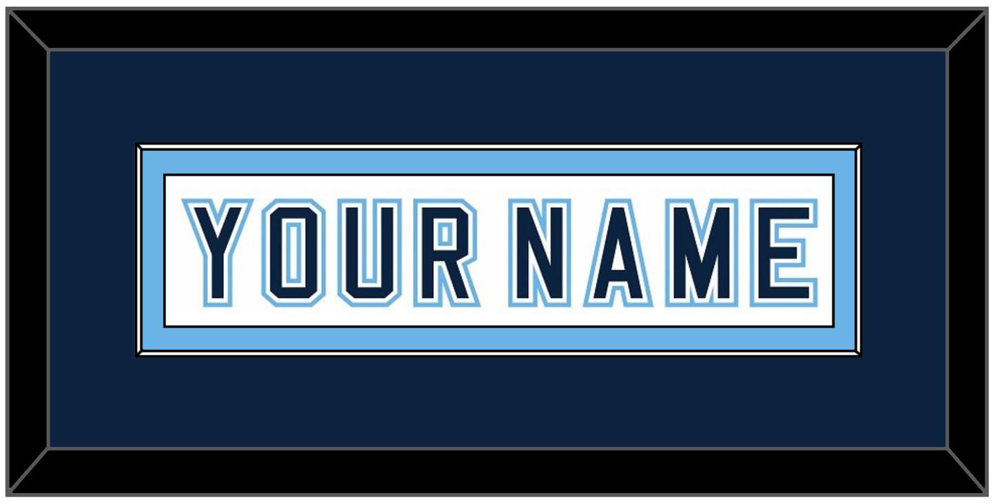 Maine Hockey Nameplate - Home White - Essential Tier 3