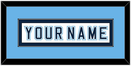 Maine Hockey Nameplate - Home White - Essential Tier 4