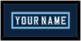 Maine Hockey Nameplate - Road Navy Blue - Single Mat 2