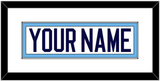 Maine Hockey Nameplate - Home White (1994-2008) - Single Mat 1