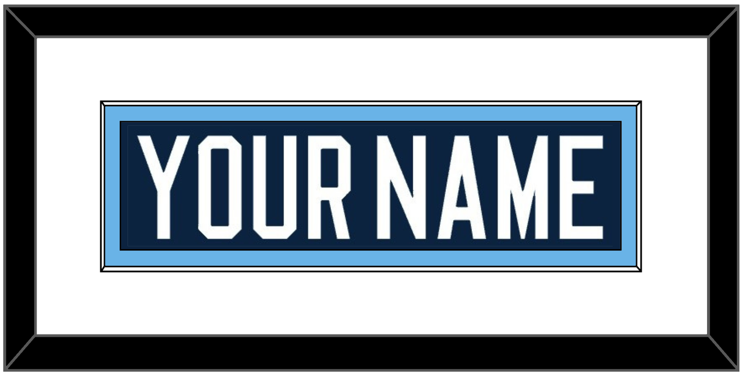 Maine Hockey Nameplate - Road Navy Blue (1994-2008) - Essential Tier 1