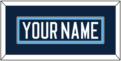 Maine Hockey Nameplate - Road Navy Blue (1994-2008) - Essential Tier 2