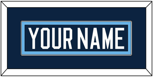 Maine Hockey Nameplate - Road Navy Blue (1994-2008) - Essential Tier 2