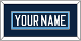 Maine Hockey Nameplate - Road Navy Blue (1994-2008) - Single Mat 2