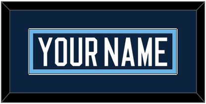 Maine Hockey Nameplate - Road Navy Blue (1994-2008) - Essential Tier 2