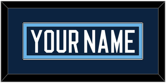 Maine Hockey Nameplate - Road Navy Blue (1994-2008) - Essential Tier 2