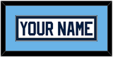 Maine Hockey Nameplate - Home White (1993-1994) - Single Mat 3