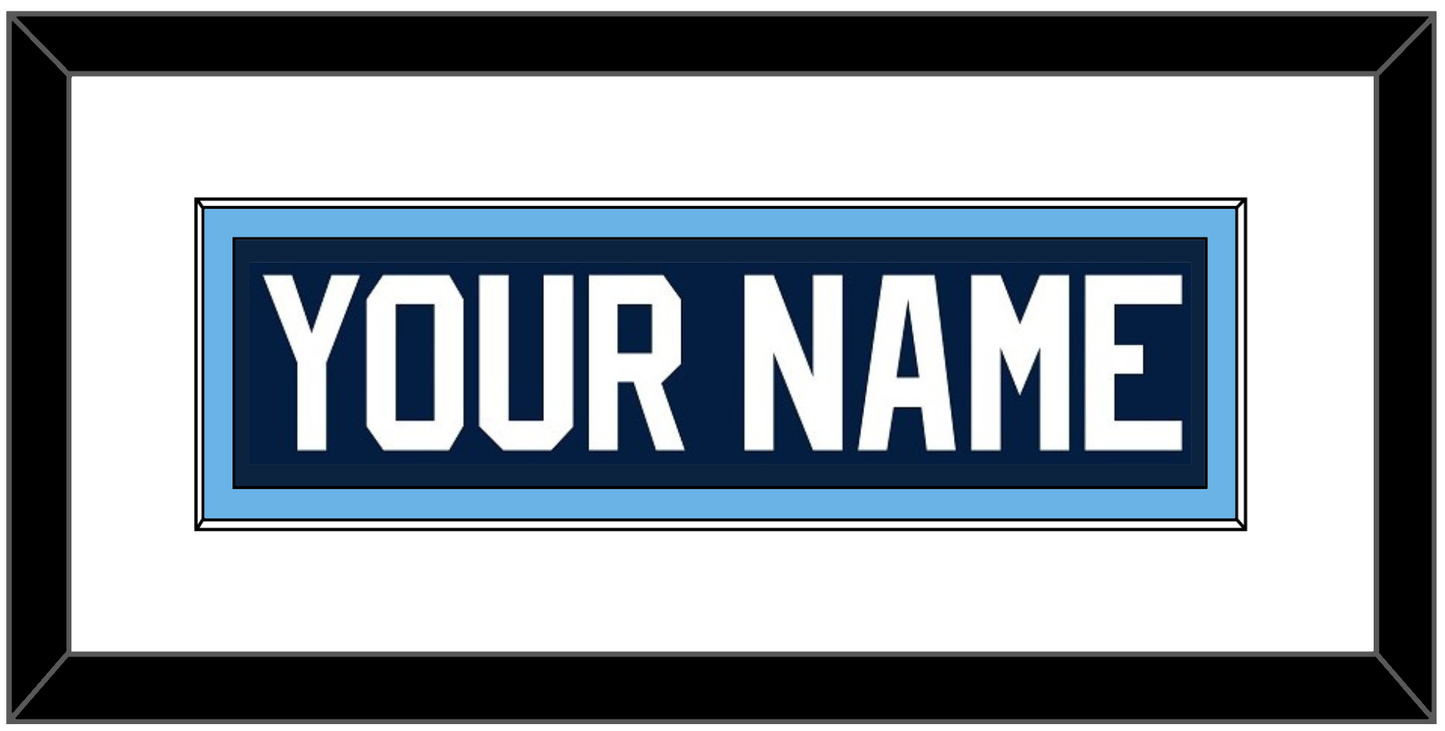 Maine Hockey Nameplate - Road Navy Blue (1993-1994) - Essential Tier 1