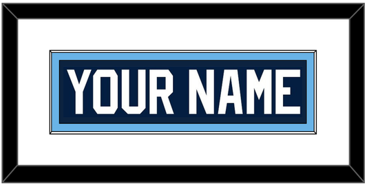 Maine Hockey Nameplate - Road Navy Blue (1993-1994) - Essential Tier 1