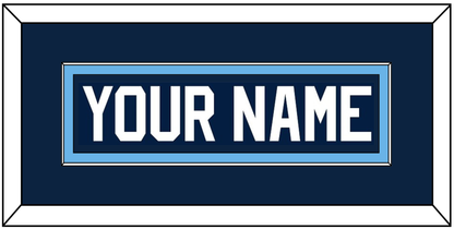 Maine Hockey Nameplate - Road Navy Blue (1993-1994) - Essential Tier 2