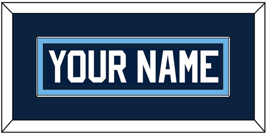 Maine Hockey Nameplate - Road Navy Blue (1993-1994) - Essential Tier 2