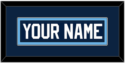 Maine Hockey Nameplate - Road Navy Blue (1993-1994) - Essential Tier 2