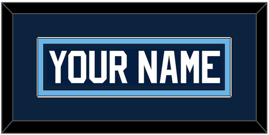 Maine Hockey Nameplate - Road Navy Blue (1993-1994) - Essential Tier 2