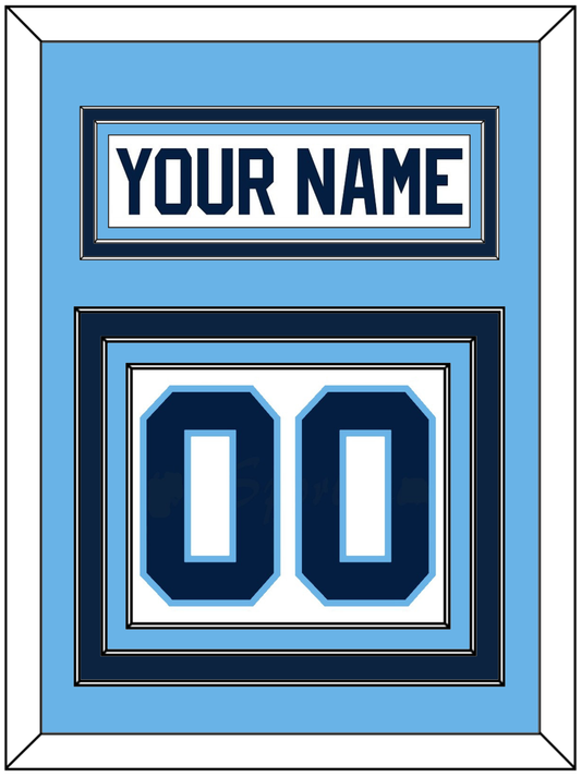 Maine Nameplate & Number (Back) - Home White (1993-1994) - Premier Tier 3