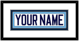 Maine Hockey Nameplate - Home White (1994-2008) - Double Mat 1