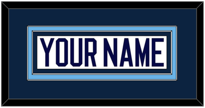 Maine Hockey Nameplate - Home White (1994-2008) - Signature Tier 2