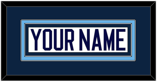 Maine Hockey Nameplate - Home White (1994-2008) - Signature Tier 2