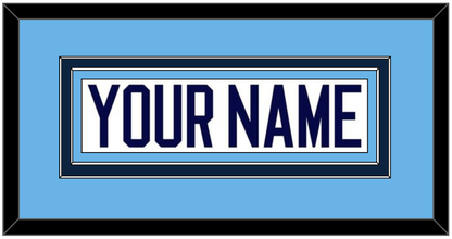 Maine Hockey Nameplate - Home White (1994-2008) - Signature Tier 3