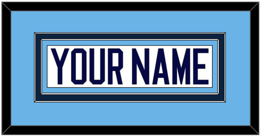 Maine Hockey Nameplate - Home White (1994-2008) - Signature Tier 3