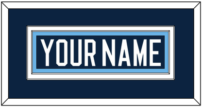 Maine Hockey Nameplate - Road Navy Blue (1994-2008) - Signature Tier 2