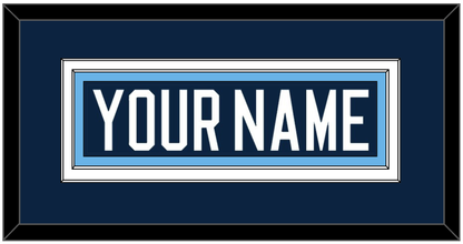 Maine Hockey Nameplate - Road Navy Blue (1994-2008) - Signature Tier 2