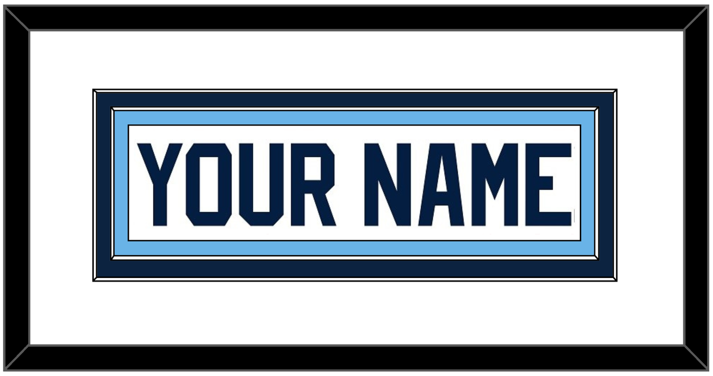 Maine Hockey Nameplate - Home White (1993-1994) - Signature Tier 1