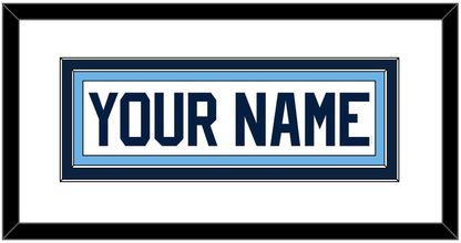 Maine Hockey Nameplate - Home White (1993-1994) - Signature Tier 1