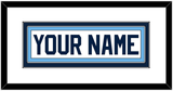 Maine Hockey Nameplate - Home White (1993-1994) - Double Mat 1