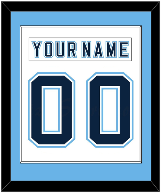 Maine Nameplate & Number (Back) Combined - Home White - Essential Tier 1