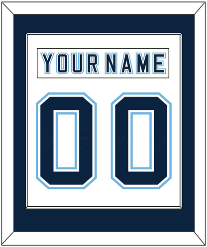 Maine Nameplate & Number (Back) Combined - Home White - Essential Tier 2