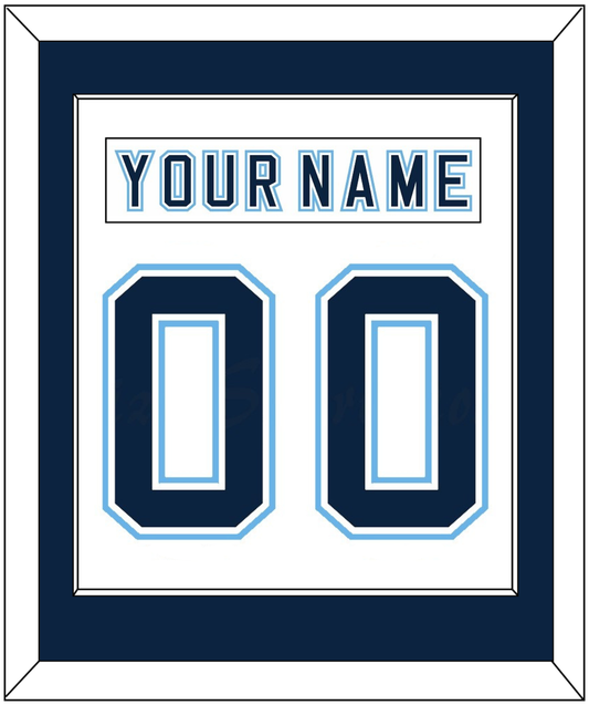 Maine Nameplate & Number (Back) Combined - Home White - Essential Tier 2