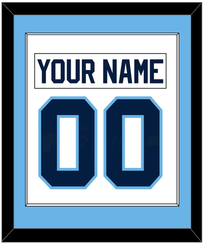 Maine Nameplate & Number (Back) Combined - Home White (1993-1994) - Essential Tier 1