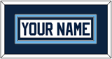 Maine Hockey Nameplate - Home White (1993-1994) - Double Mat 2