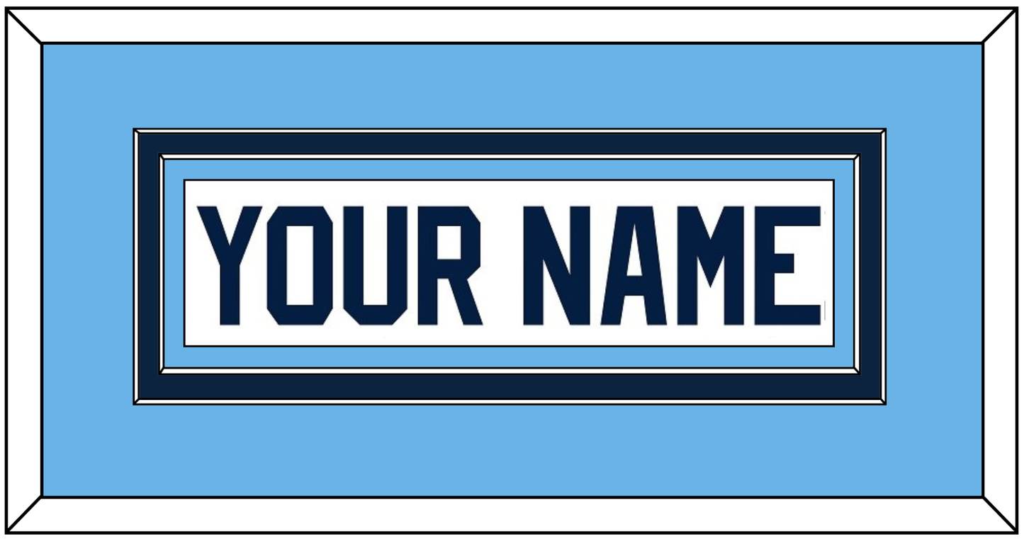 Maine Hockey Nameplate - Home White (1993-1994) - Signature Tier 3
