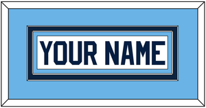 Maine Hockey Nameplate - Home White (1993-1994) - Double Mat 3