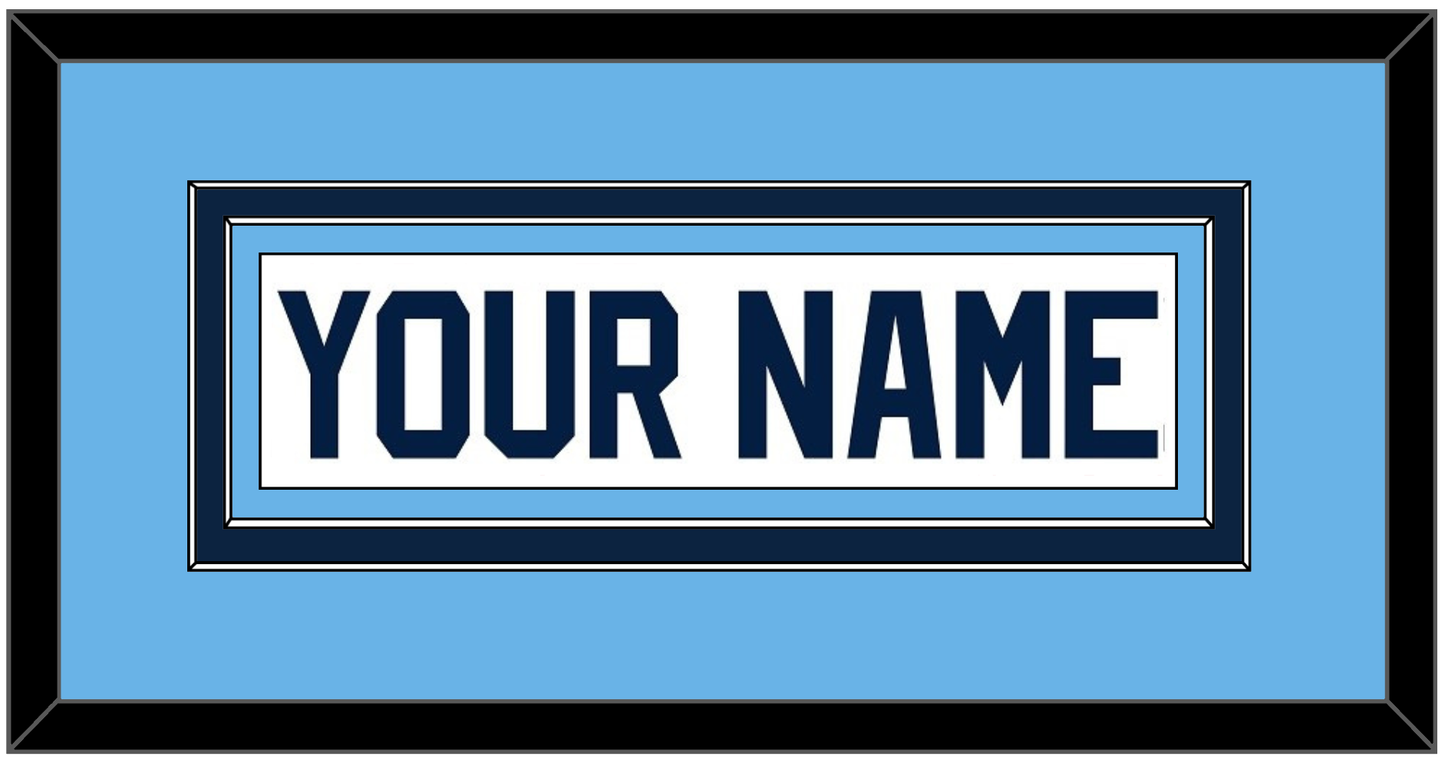 Maine Hockey Nameplate - Home White (1993-1994) - Signature Tier 3