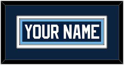 Maine Hockey Nameplate - Road Navy Blue (1993-1994) - Signature Tier 2