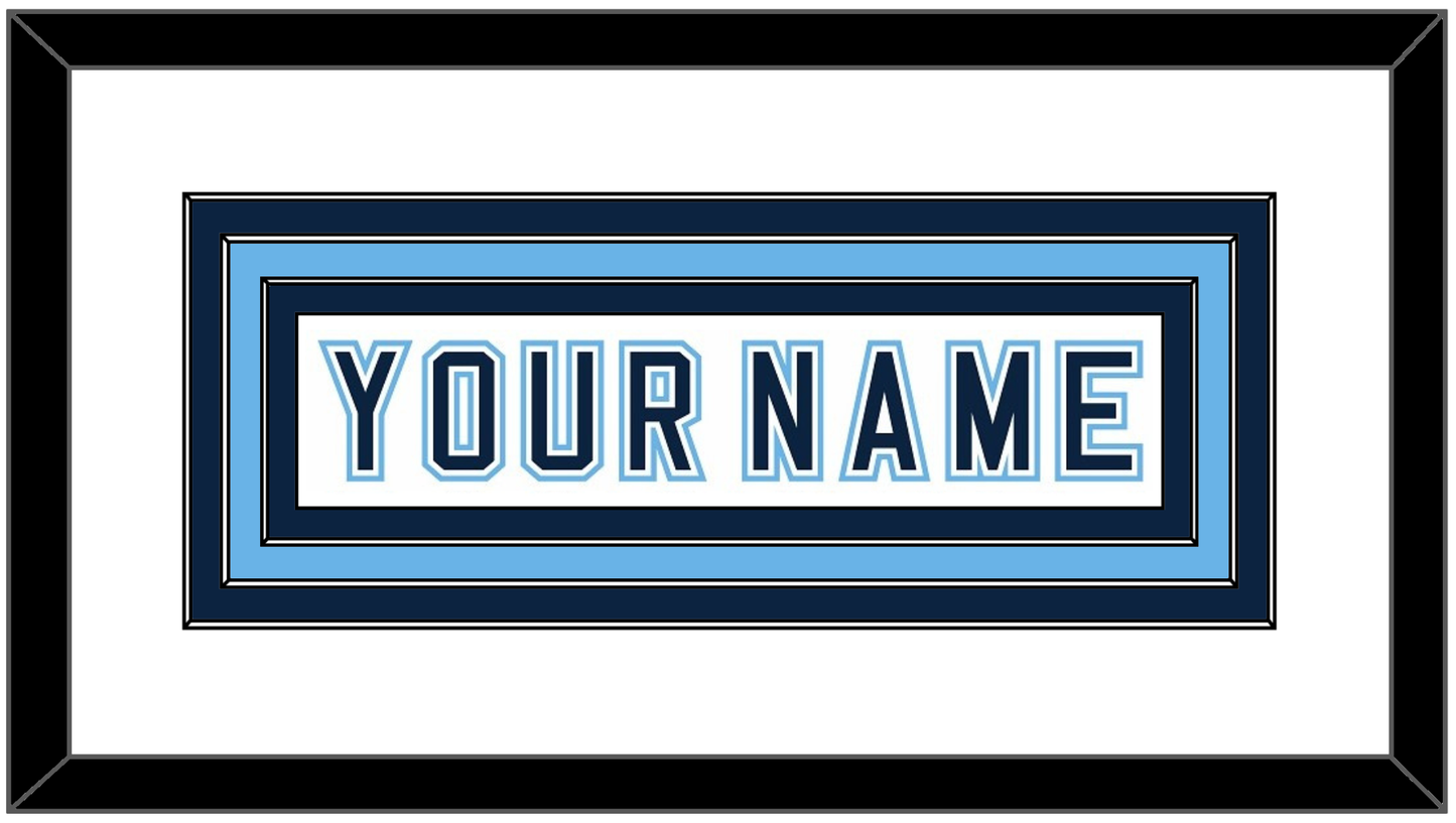 Maine Hockey Nameplate - Home White - Premier Tier 1