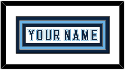 Maine Hockey Nameplate - Home White - Premier Tier 1