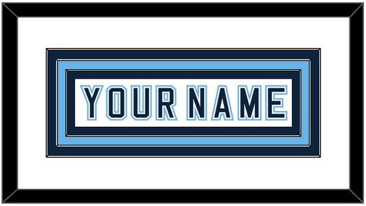 Maine Hockey Nameplate - Home White - Premier Tier 1