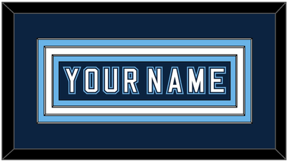 Maine Hockey Nameplate - Road Navy Blue - Premier Tier 1