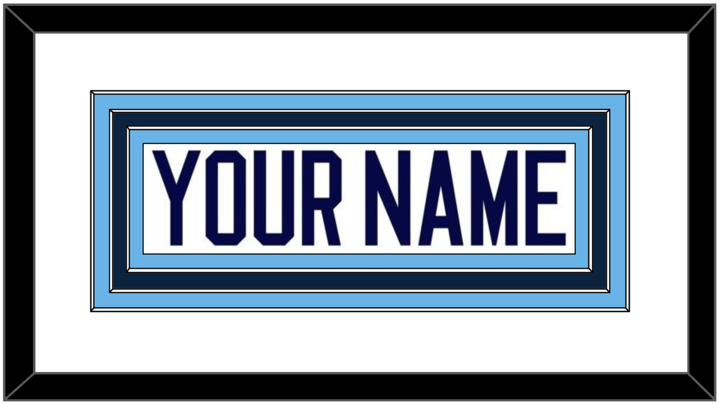Maine Hockey Nameplate - Home White (1994-2008) - Premier Tier 1