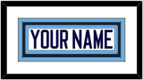 Maine Hockey Nameplate - Home White (1994-2008) - Triple Mat 1